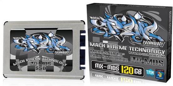 Mach Xtreme presenta SSDs micro-SATA 1,8 pulgadas
