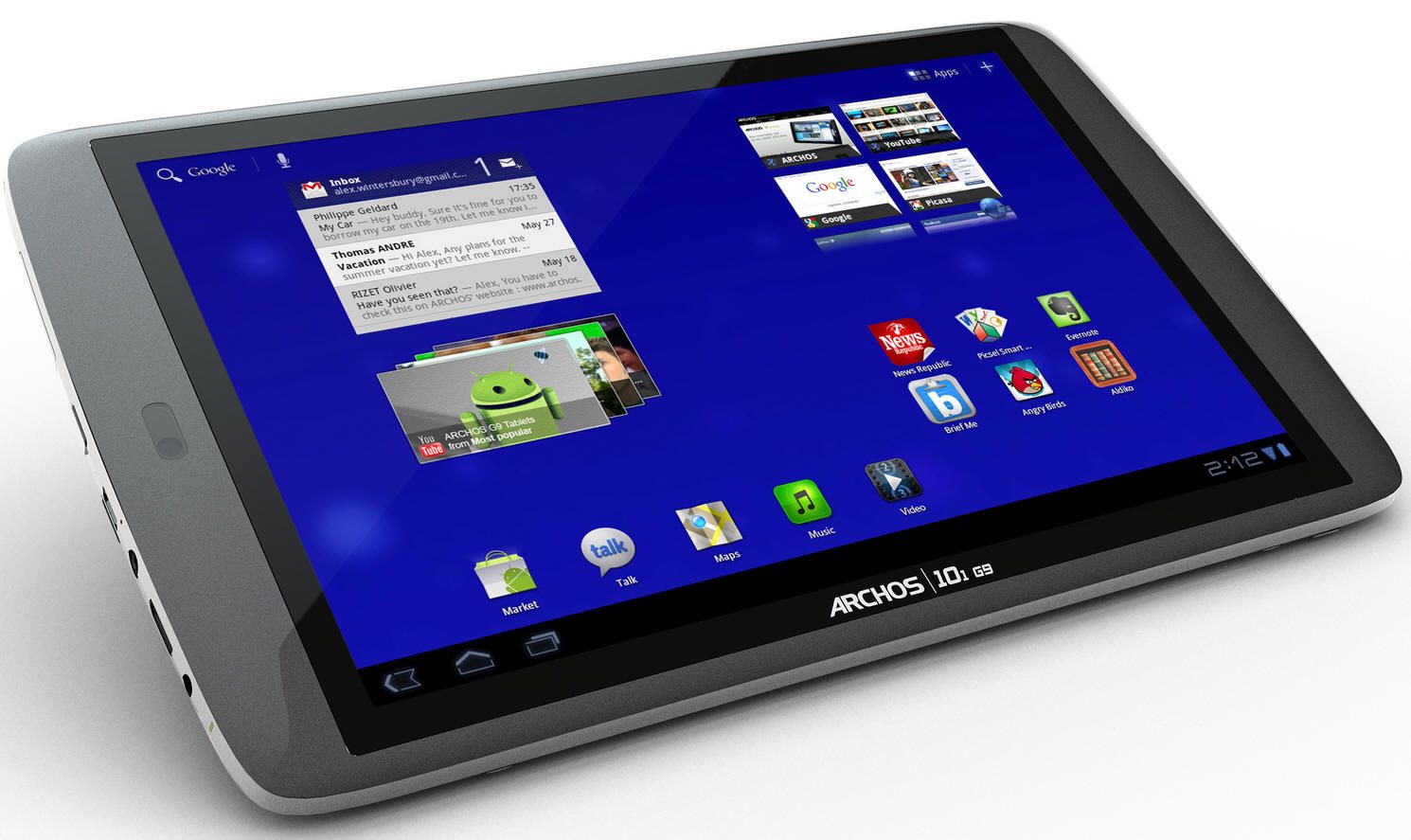 Archos G9, potentes tablets Android a buen precio