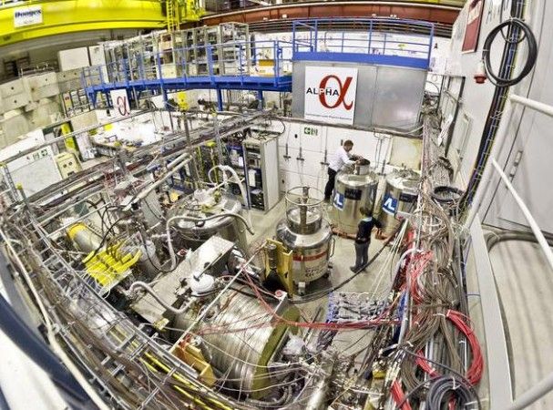 CERNalpha 607x450 El CERN atrapa antimateria durante 16 minutos