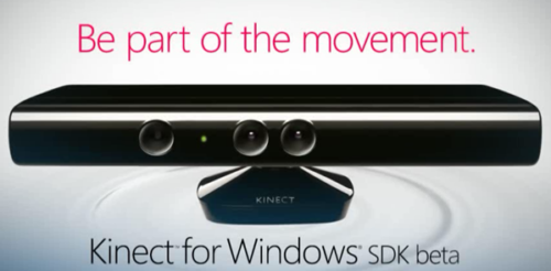 Kinect For Windows 500x246 Llega oficialmente el SDK de Kinect para Windows