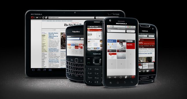 Opera Mini 6.1 y Opera Mobile 11.1