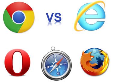 navegadoresweb0211 Uno de cada ocho internautas ya usa Chrome