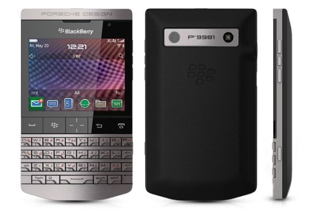 blackberry porsche 3 630x450 BlackBerry Porsche Design P’9981