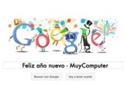 Google nos felicita la Nochevieja con un festivo Doodle
