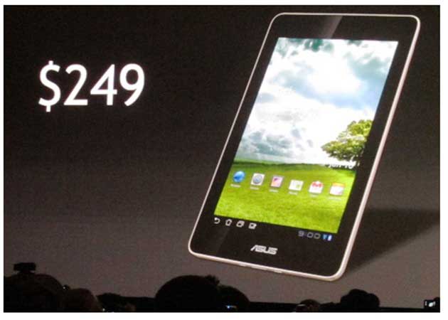 ASUSTablet [CES 2012] ASUS romperá el mercado con un tablet Tegra 3 a 249 dólares