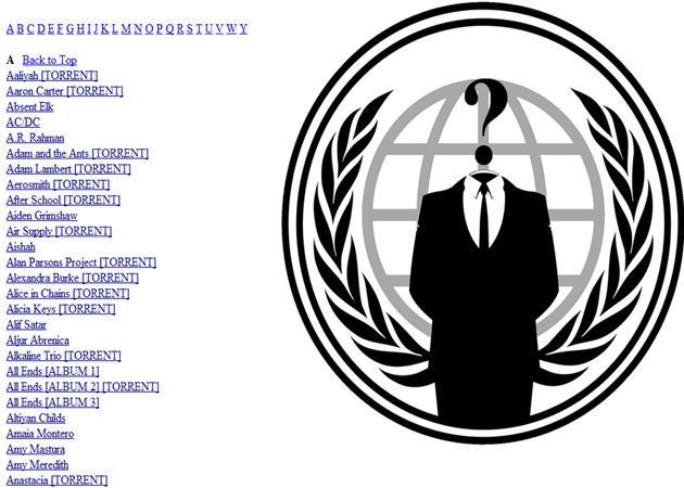 AnonymousSony Anonymous publica enlaces a contenido de Sony y podría preparar su propio Megaupload