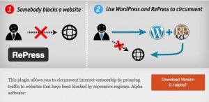 RePress un plugin WordPress para burlar la censura de páginas web