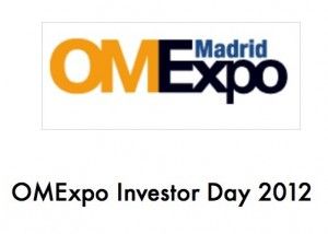¿Eres emprendedor tecnológico? OMExpo Investor Day 2012