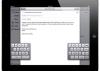 El teclado separado de iPad en iOS 5 tiene 6 teclas invisibles y funcionales