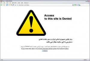 Irán limita el acceso al tráfico HTTPS