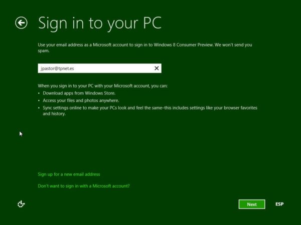 Windows 8 Consumer Preview instalacion 11 600x450 Cómo instalar Windows 8 Consumer Preview