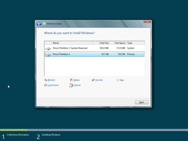 Windows 8 Consumer Preview instalacion 7 600x450 Cómo instalar Windows 8 Consumer Preview