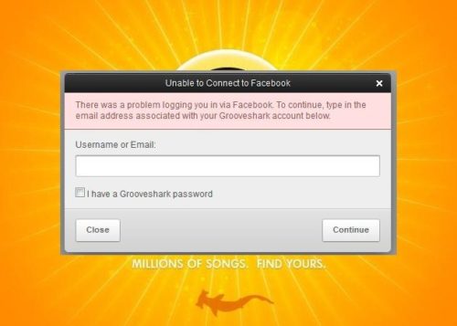 Facebook rompe lazos con Grooveshark