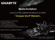 GIGABYTE X11, el portátil más ligero del mundo
