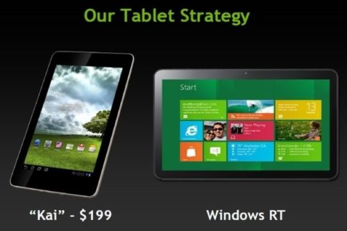 NVIDIA anuncia Kai, tablet de 7 pulgadas Tegra 3 para todos: 199 dólares