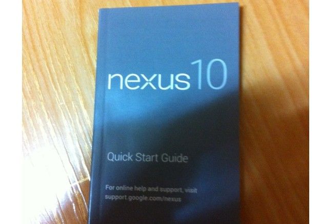 Nexus 10 Un manual filtrado confirma el nuevo tablet Google: Samsung Nexus 10 