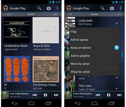 GPM Android 500x426 Google Play Music llega a España (y es increíble)