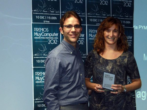 Mayor Compromiso con la Pyme y los Emprendedores Sage Contigo Emprendedor Rosa Diaz 600x450 Premios MuyComputer 2012, todo un éxito
