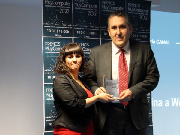 Mayorista del Año Afina a Westcon Group company Fernando Ayllon 600x450 Premios MuyComputer 2012, todo un éxito