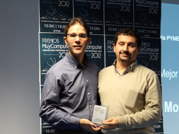 Mejor Solucion Tecnológica de Movilidad Movistar Con Tu Negocio Jose Antonio Saborido Fernandez 600x450 Premios MuyComputer 2012, todo un éxito