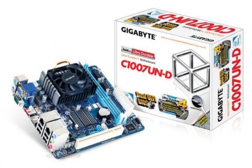 GIGABYTE presenta una placa con CPU integrada