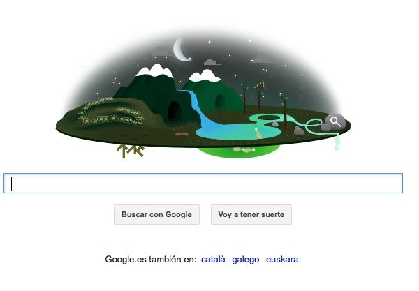  Captura de pantalla 2013 04 22 a las 00.34.41Google celebra el Día de la Tierra con su Doodle animado