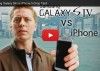 Test de caída: Galaxy S4 contra iPhone 5