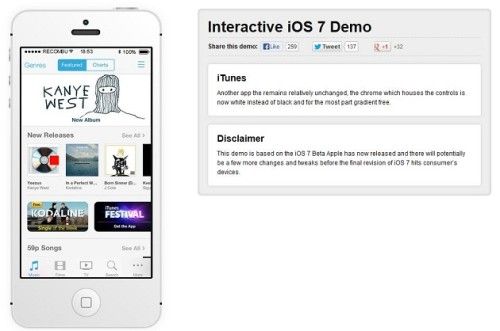¿Quieres probar iOS 7 desde tu navegador? Echa un vistazo
