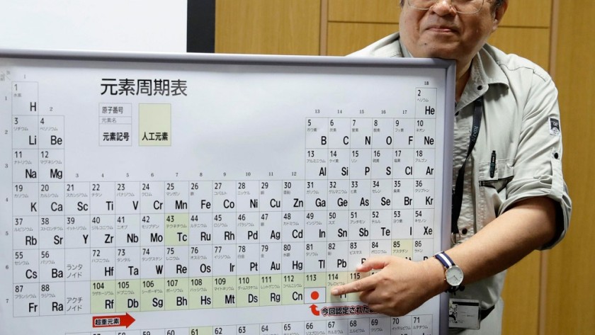 Es oficial, la tabla periódica tiene desde hoy cuatro nuevos elementos