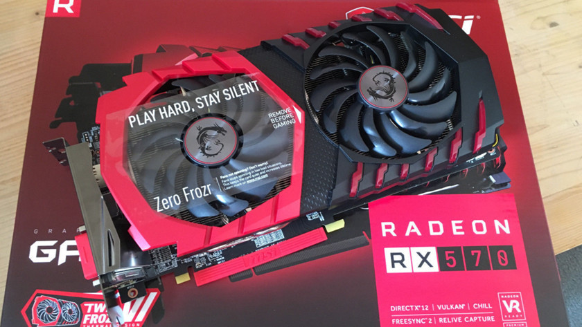 eBay vende una MSI RX 570, lanzamiento Radeon 500