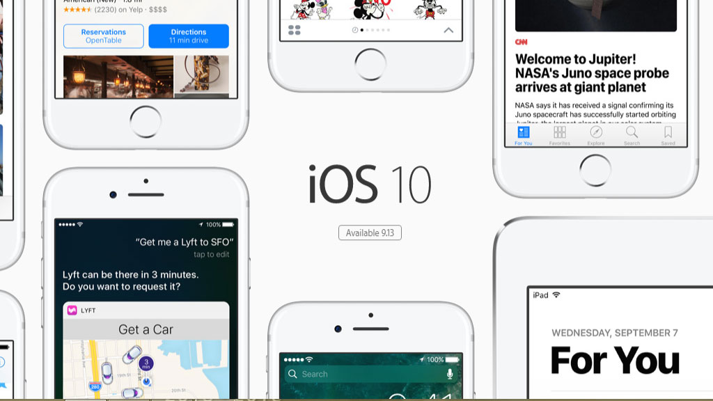 iOS 10 en el 87% de los dispositivos Apple