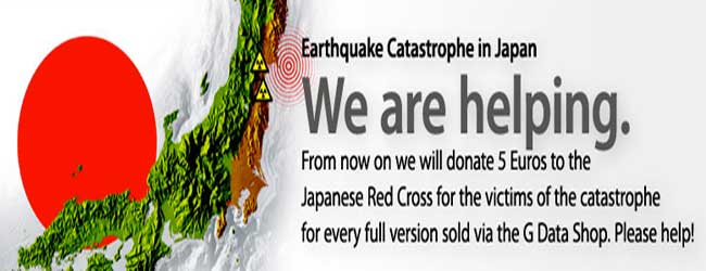 G Data ayuda a las víctimas del terremoto y tsunami de Japón