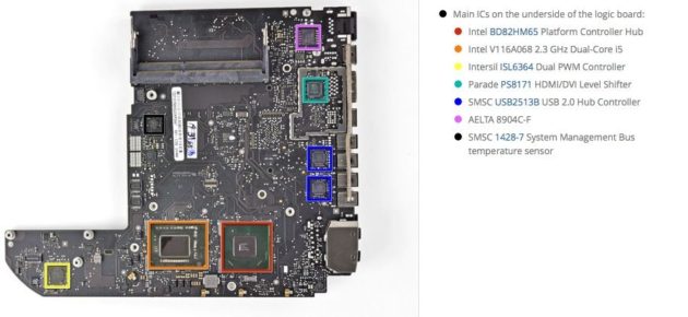 Mac mini 2011 placa Mac mini 2011 placa