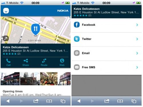 Nokia Maps HTML5