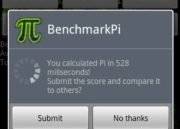 LG Optimus 2X BenchMarkPi