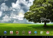 Menú principal Android Honeycomb en Eee Pad