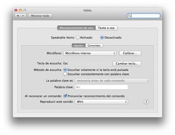 Siri en Mac OS X