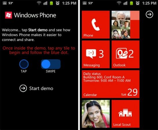 android-wp7-demo