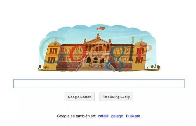 Doodle biblioteca nacional google