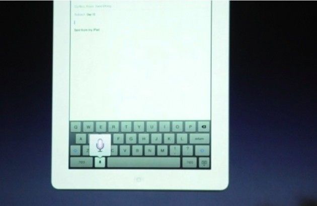 iPad 3 Siri