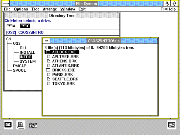 os211 fman 600x450 25 años de IBM OS/2, un Windows mejor que Windows (I)
