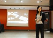 Verónica Wu presentando la nueva gama de portátiles ROG G55VW y G75VW