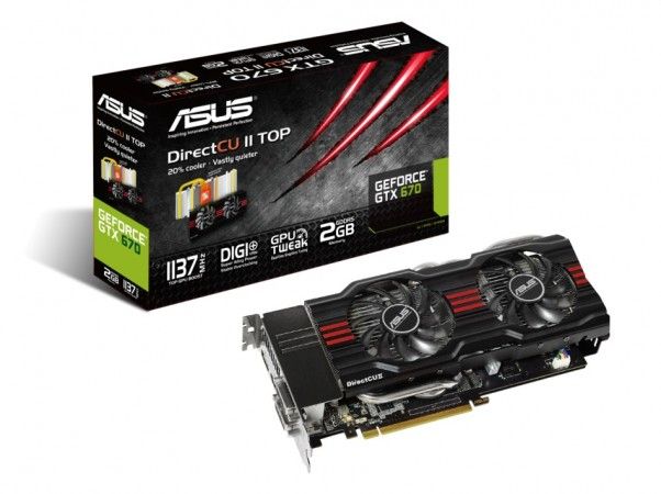 ASUS GeForce GTX 670 DirectCU II TOP