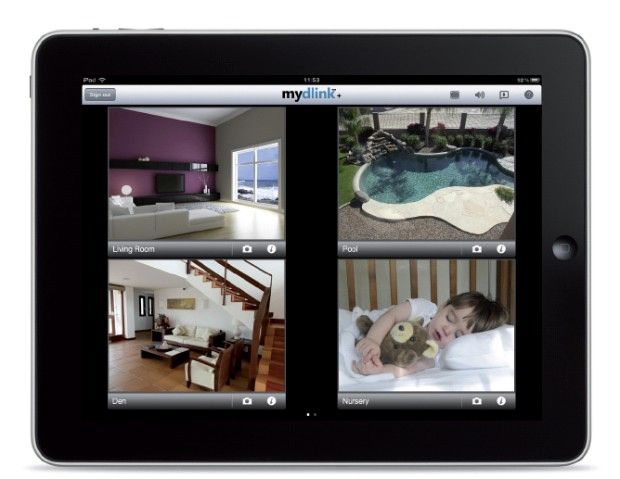 mydlink+, videovigilancia de calidad profesional en tu tablet