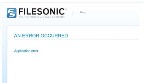 Filezonic Filesonic cierra definitivamente y sin aviso