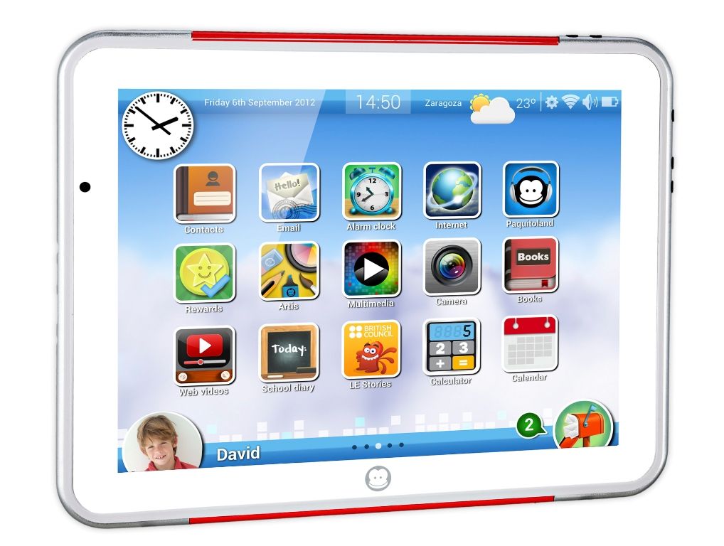 SuperPaquito, el tablet para niños