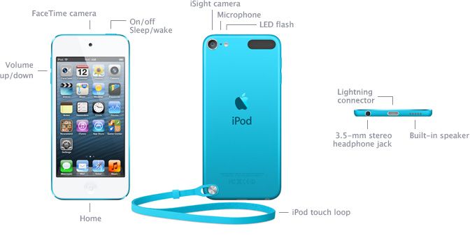 iPod touch 5G: especificaciones, características y precio – MuyComputer