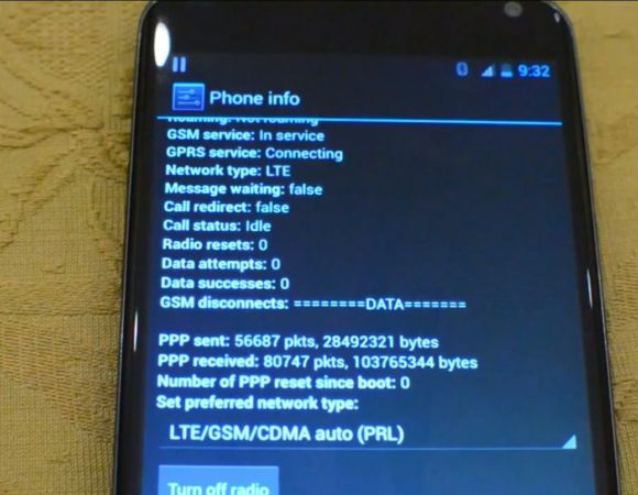 LTE en Nexus 4
