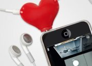 Corazón para dos auriculares