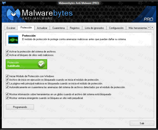 1 interfaz malwarebytes
